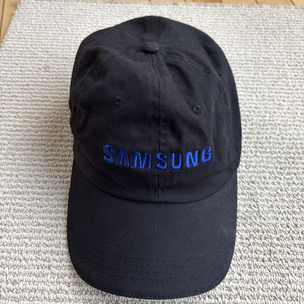 Samsung Cotton Strapback Baseball Hat Cap Adjustable